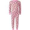 Hot Chocolate Jersey Pajamas, Pink - Pajamas - 1 - thumbnail