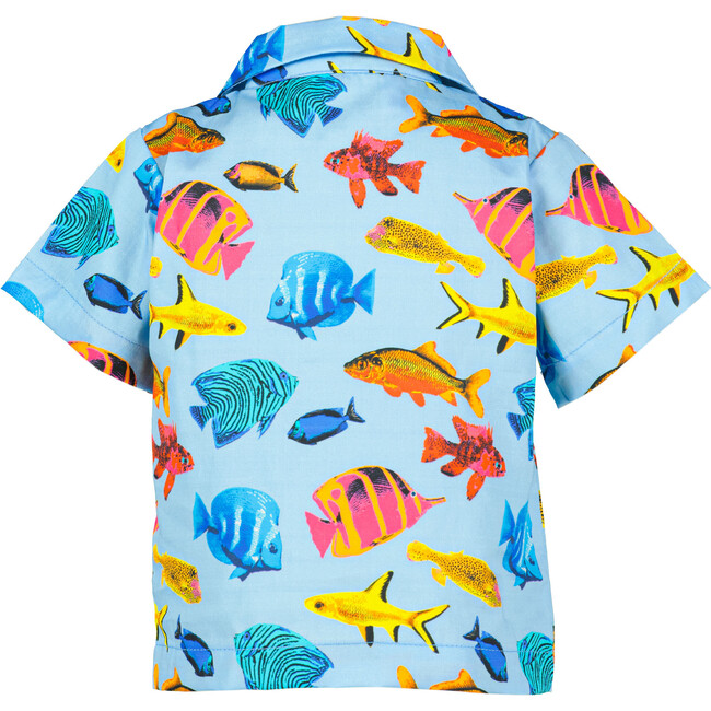 Baby Tropical Fish Shirt, Multi - Shirts - 3