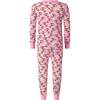 Hot Chocolate Jersey Pajamas, Pink - Pajamas - 2