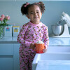 Hot Chocolate Jersey Pajamas, Pink - Pajamas - 3