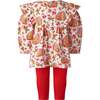 Gingerbread Jersey Set, Red - Mixed Apparel Set - 2