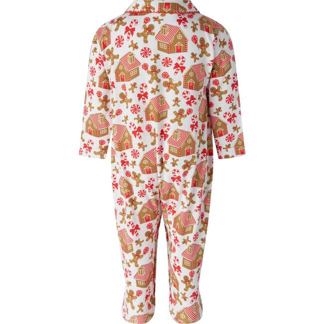 Gingerbread Babygro, Red - Onesies - 2
