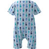 Seahorse Romper, Blue - Rompers - 3 - thumbnail