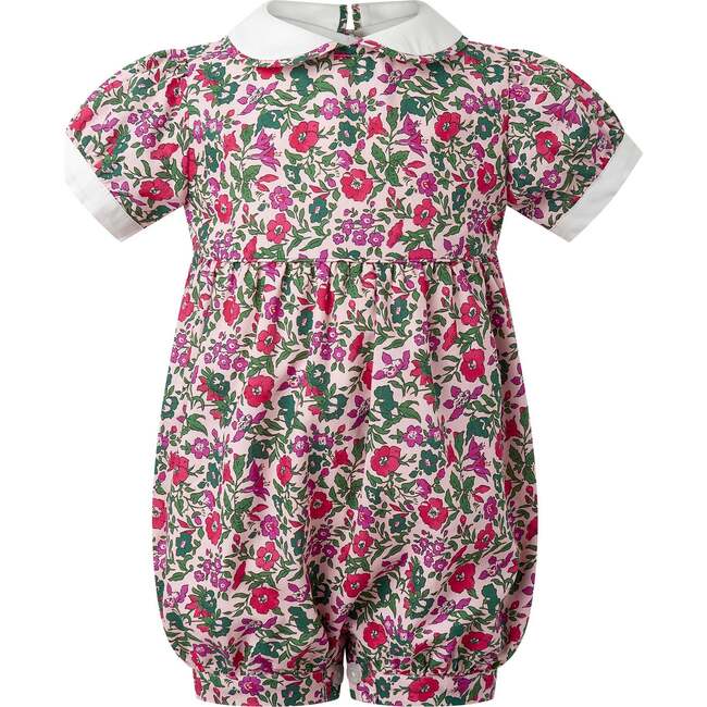 Floral Babysuit, Pink