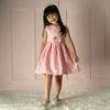 Floral Damask Dress, Pink - Dresses - 3