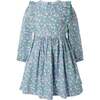 Winter Blossom Frill Dress, Multi - Dresses - 1 - thumbnail