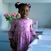 Floral Foxglove Button-Front Dress, Pink - Dresses - 3