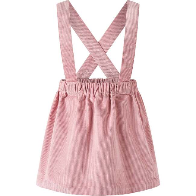 Floral Blouse Cord Pinafore Set, Pink - Mixed Apparel Set - 5
