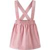 Floral Blouse Cord Pinafore Set, Pink - Mixed Apparel Set - 5