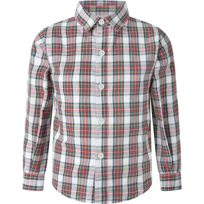 Tartan Shirt, Ivory