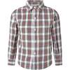 Tartan Shirt, Ivory - Button Downs - 1 - thumbnail