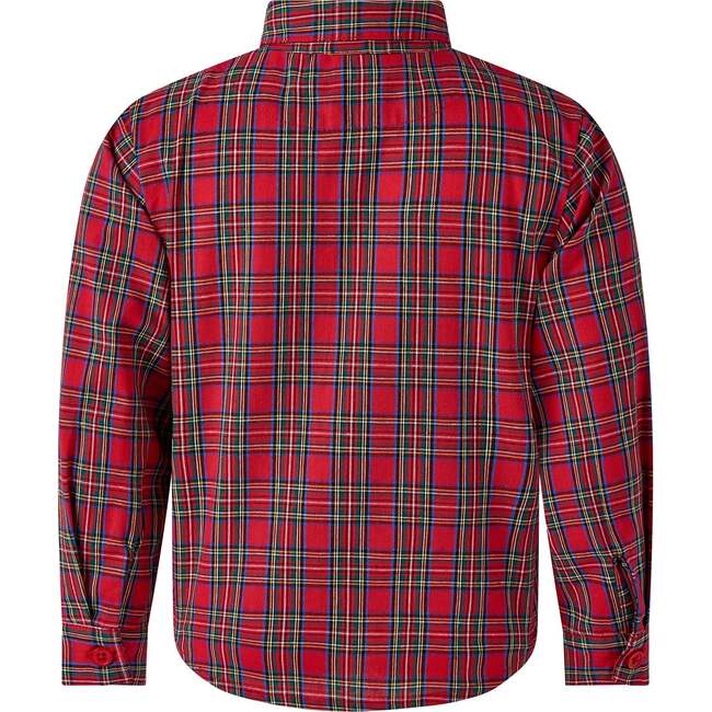 Tartan Shirt, Red - Button Downs - 2