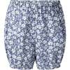Floral Button Front Dress and Bloomers, Blue - Dresses - 3