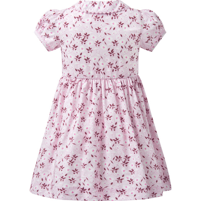 Floral Button-Front Dress, Light Pink - Dresses - 2