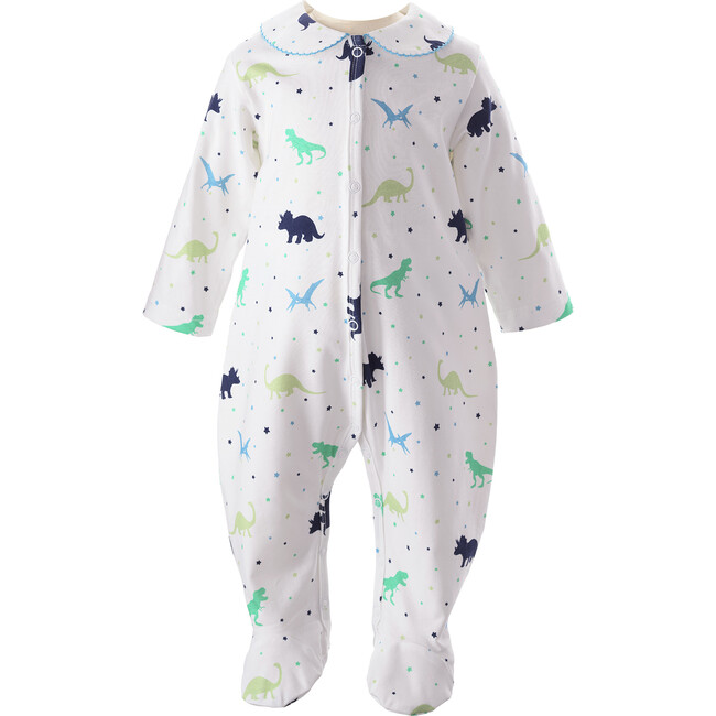 Dinosaur Babygro, Ivory - Onesies - 1