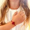 Sweetheart Bracelet, Red - Bracelets - 2