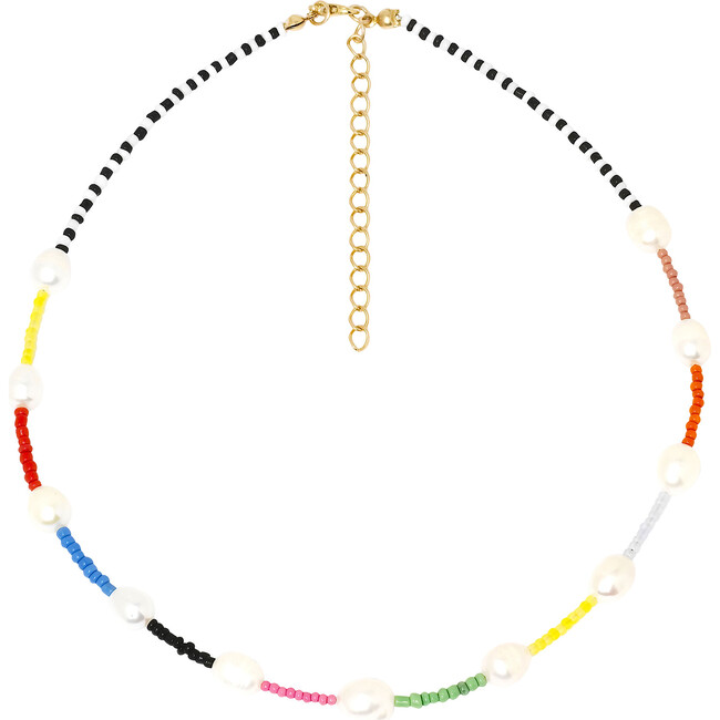 Women's Gigi Freshwater Pearl Rainbow Necklace