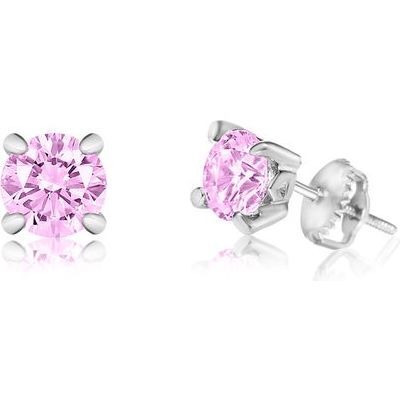 Crystal October Birthstone Screwback Stud Earring