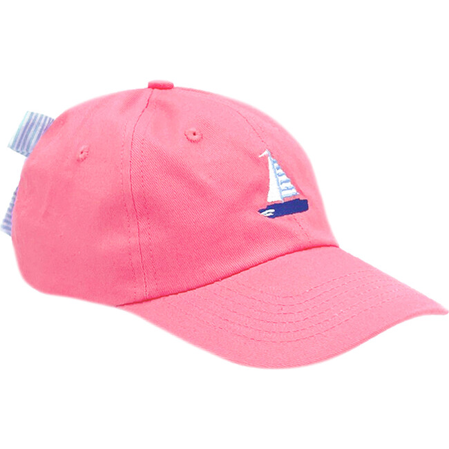 Sailboat Bow Baseball Hat, Regan Red - Hats - 1