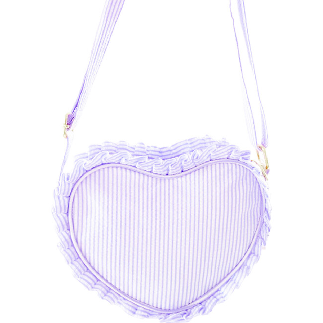 Customizable Heart Purse, Lavender
