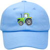 Tractor Baseball Hat, Blue - Hats - 1 - thumbnail