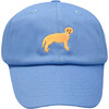Golden Labrador Retriever Dog Baseball Hat, Blue - Hats - 1 - thumbnail