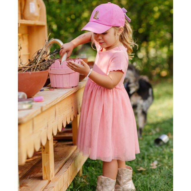 Cowboy Boot Bow Baseball Hat