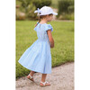 Flower Girl Bow Baseball Hat, White - Hats - 2