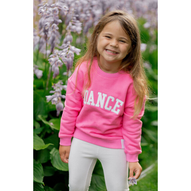 Dance Sweatshirt, Hot Pink