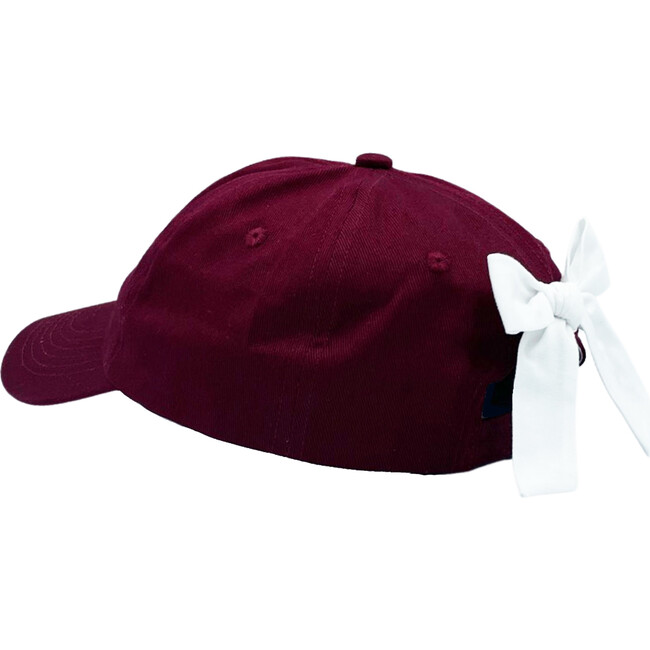 Customizable Bow Baseball Hat, Gracie Garnet - Hats - 2