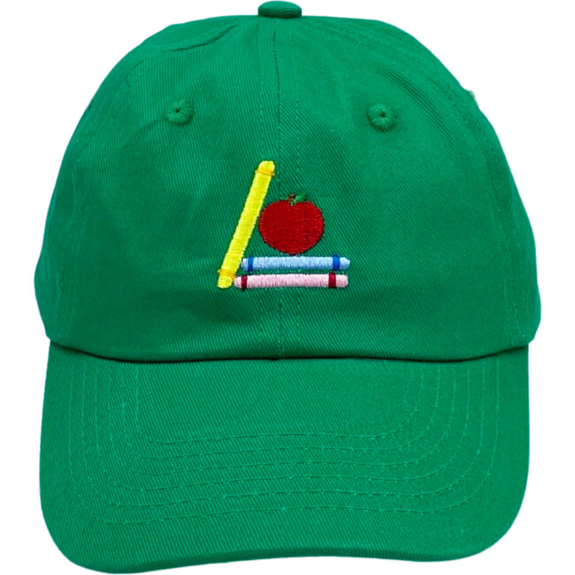 Back-to-School Bow Baseball Hat, Gretchen Green - Hats - 2