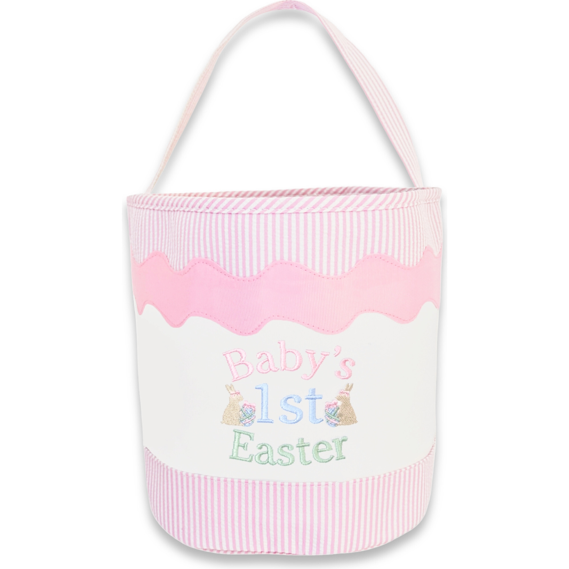 Baby's 1st Easter Tote, Pink - Easter Baskets - 1