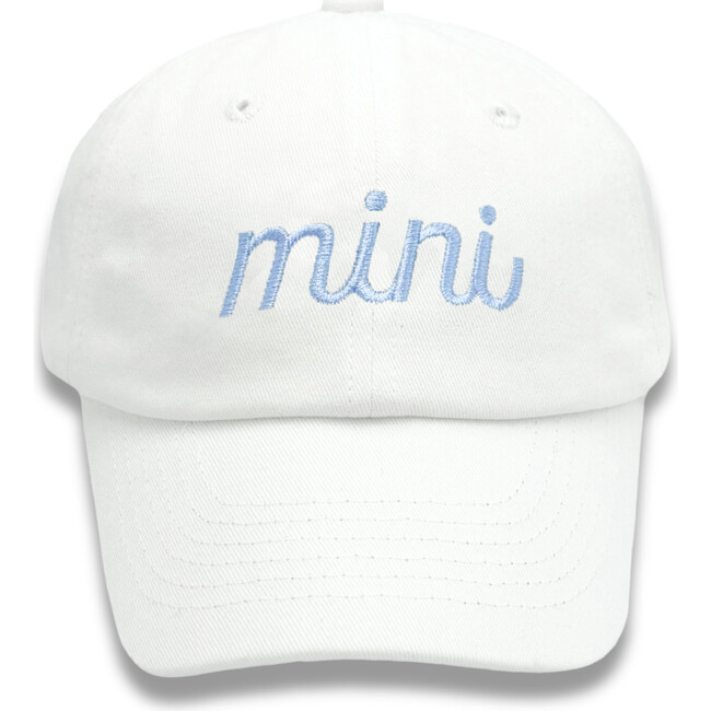 Mini Baseball Hat, White