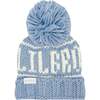 Lil Bro Bobble Hat, Blue - Hats - 1 - thumbnail