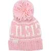 Lil Sis Bobble Hat, Pink - Hats - 1 - thumbnail