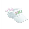 GOLF Bow Visor, White - Hats - 1 - thumbnail