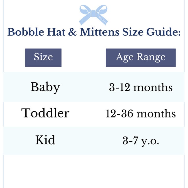 Knit Mittens, Blue