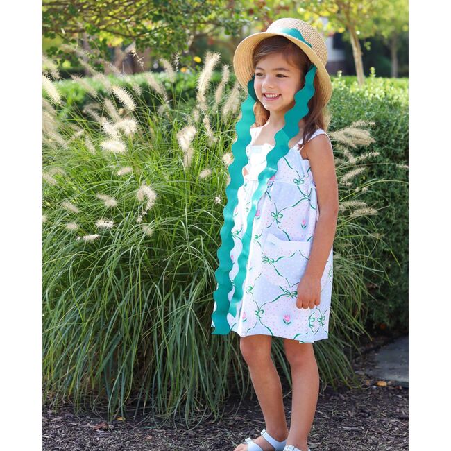 Girl's Harbor Hat, Green - Hats - 3