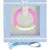 Sister Bracelet Gift Set, Magenta - Bracelets - 1 - thumbnail