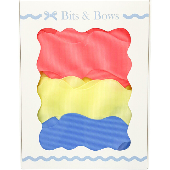 Scalloped Ribbon Set, Sun Sand Sea Sun Sand Sea - Sun Hats - 1