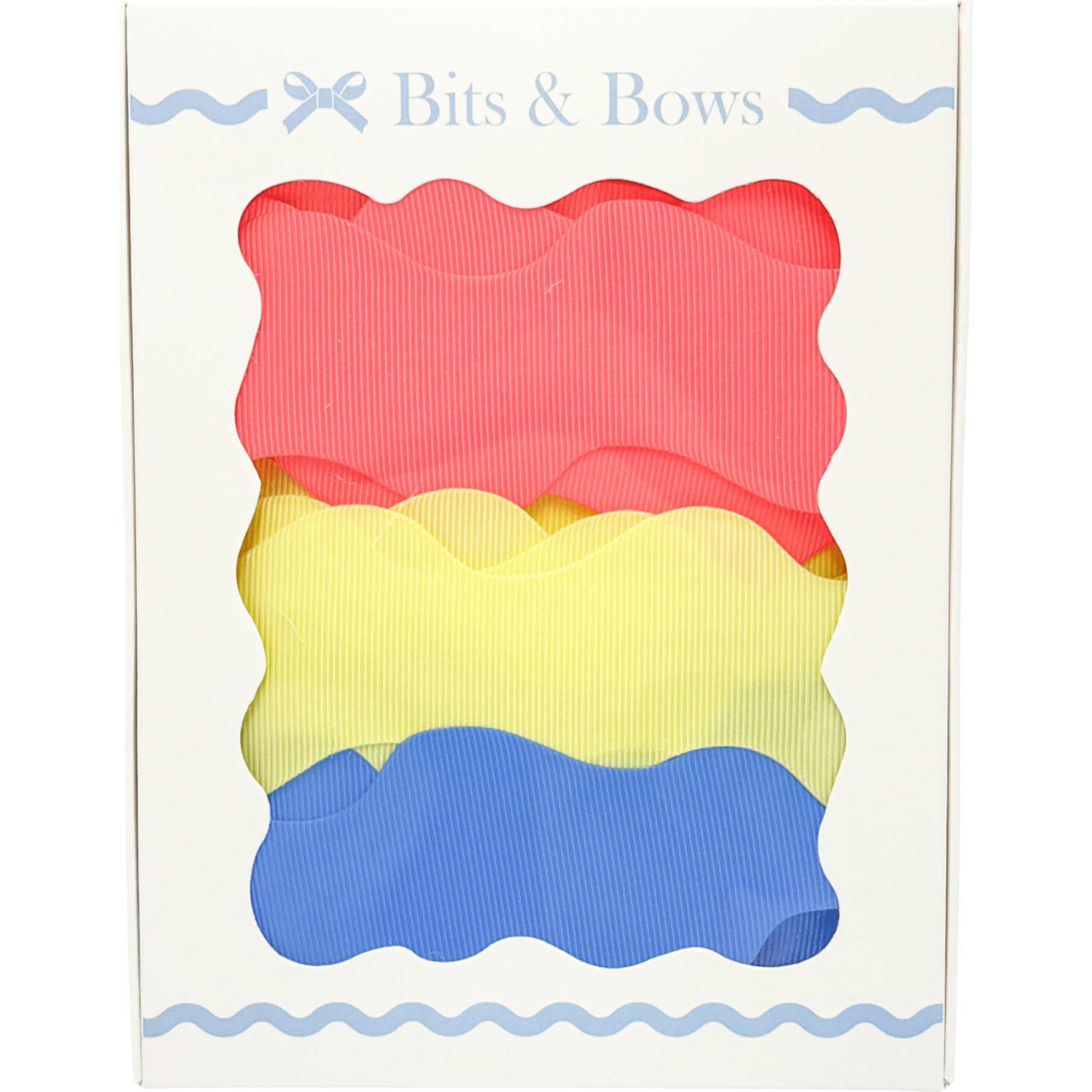 Scalloped Ribbon Set, Sun Sand Sea Sun Sand Sea - Sun Hats - 1