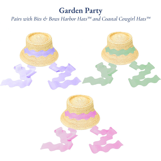 Scalloped Ribbon Sets, Garden Party Garden Party - Sun Hats - 2