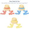 Scalloped Ribbon Set, Sun Sand Sea Sun Sand Sea - Sun Hats - 2