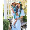 Girl's Harbor Hat, Green - Hats - 6