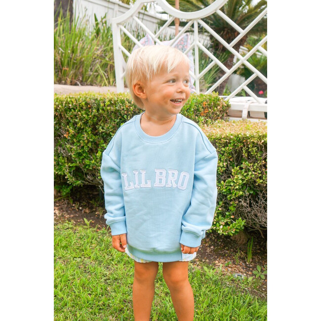 Lil Bro Sweatshirt, Blue - Sweatshirts - 2