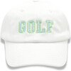GOLF Baseball Hat, White - Hats - 1 - thumbnail