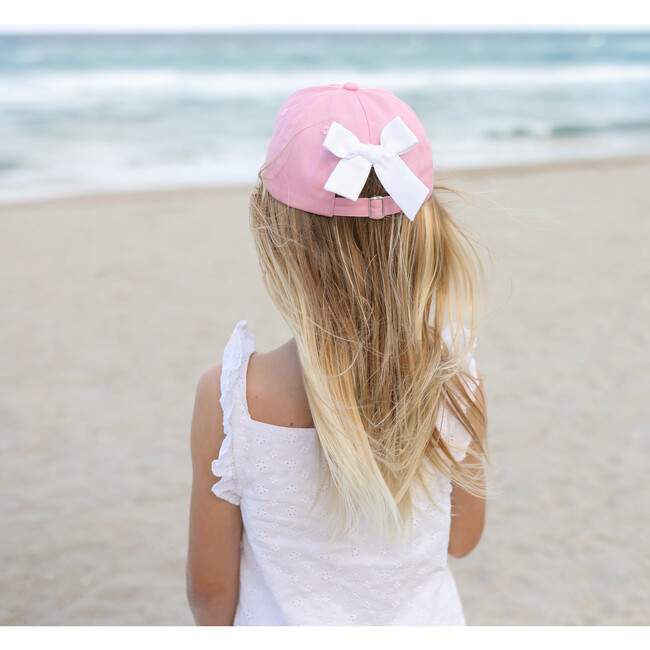 Customizable Bow Baseball Hat, Pink