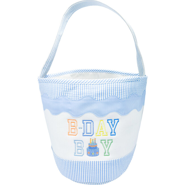 Birthday Boy Gift/Toy Tote, Blue - Bags - 1