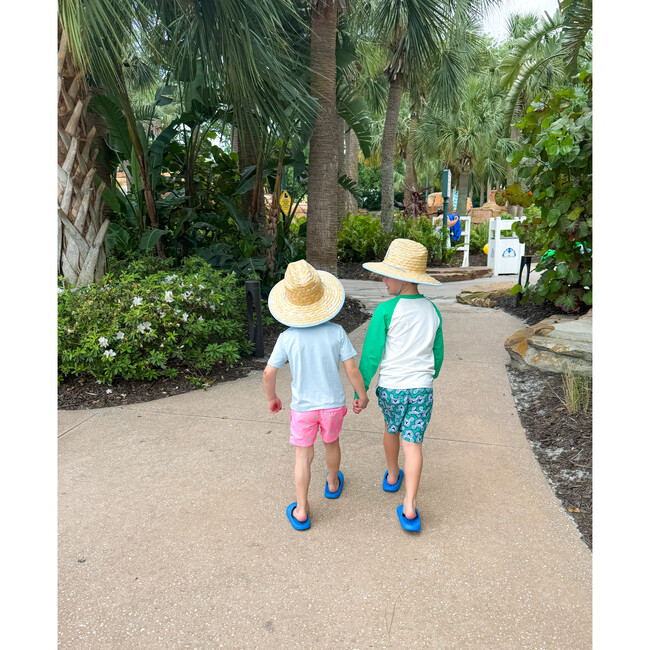 Lifeguard Hat, Blue - Sun Hats - 3