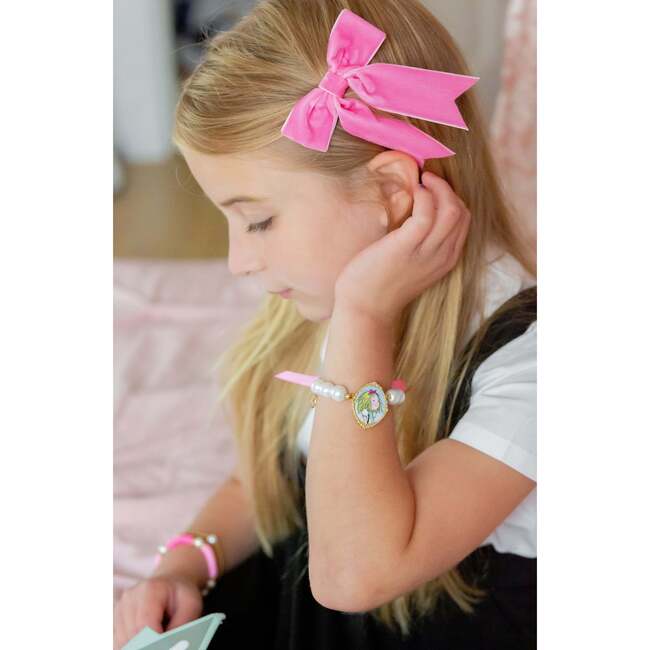 Eloise™ x Bits & Bows Bow Bracelet, Pink - Bracelets - 4